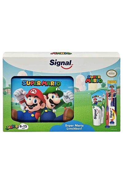 Signal Caseta Cadou, Signal, Lunchbox, Pasta75, Periuta Mario