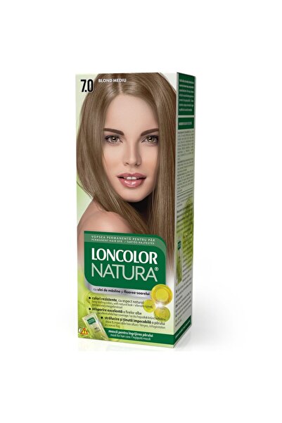 Loncolor Natura Vopsea pentru Par, Loncolor Natura, 7/0 Blond Mediu