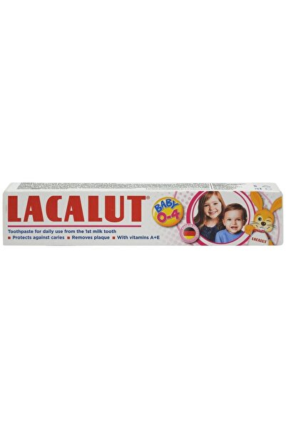 lacalut Паста за зъби, Лакалут, 50 мл, За деца 0-4 години
