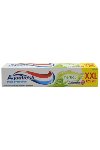 Aquafresh Паста за зъби, Аквафреш, 125 мл Билкова