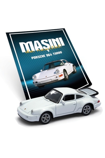 EMSE Sigilat- Porsche 964 - Nr. 9- Colectia Mașini de Neuitat 2026- Scara 1/60