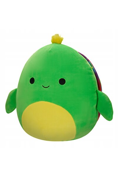 Squishmallows LARS 30 cm BROASCĂ ȚESTOASĂ VERDE CU CARAPAȚĂ COLORATĂ, JUCĂRIE...