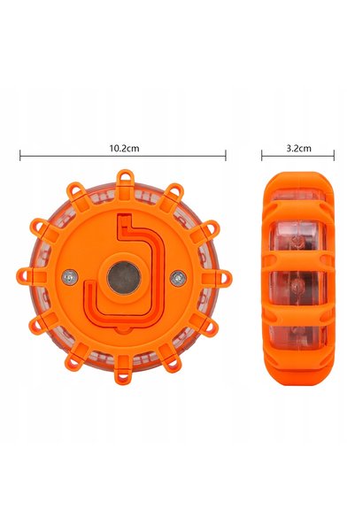 NO BRAND 6 bucăți Magnet cu lumină de avertizare LED pentru mașină sau camion...