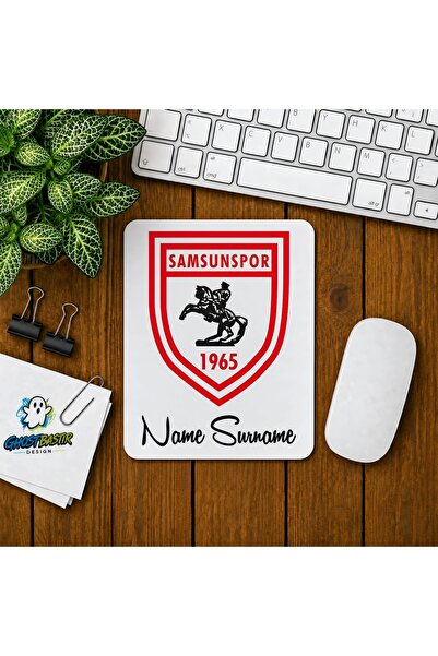 Ghostbastır Design Kişiye Özel Samsunspor Baskılı Oyuncu Mousepad 0167
