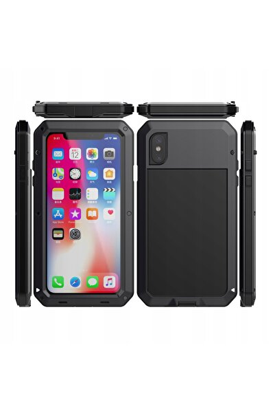 NO BRAND Lunatik Taktik Husă Armurată 360 °   Husă rezistentă iPhone XS Max