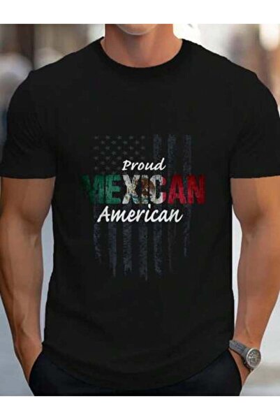 799 100% Cotton Shirt - Proud Mexican American Tshirt T-Shirt Women's Men's G...