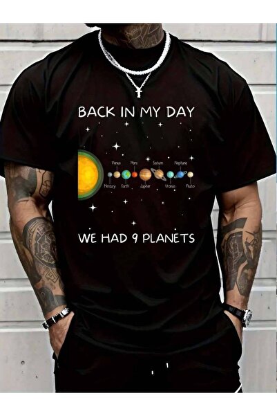 799 100% Cotton Back In My Day We Had Nine Planets - Space & Pluto Astronomy ...
