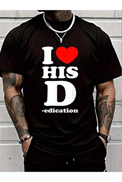 01THEONE تي شيرت قطني 100% بتصميم 'I Love My Boyfriend' للرجال والنساء، قمصان...