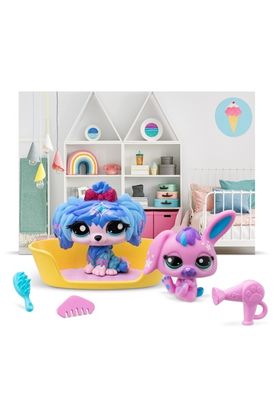 NO BRAND Littlest Pet Shop Set Apus de Soare + Figurine și Accesorii cu Cod V...
