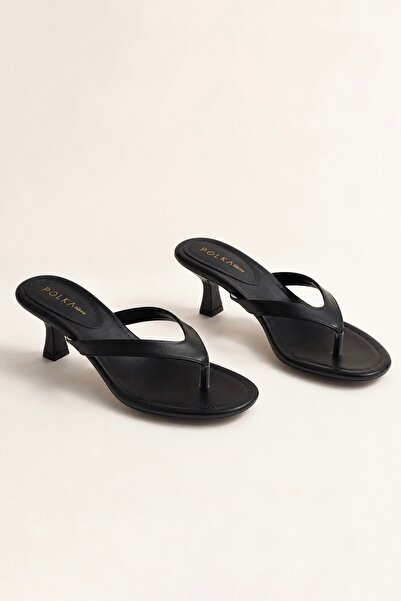 POLKA STORE Παντόφλες με χαμηλό τακούνι Alert Flip Flop, Καλοκαιρινά σανδάλια...