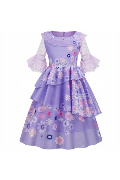 NO BRAND Costum Isabela, rochie Encanto, costum Isabela pentru bal, carnaval ...