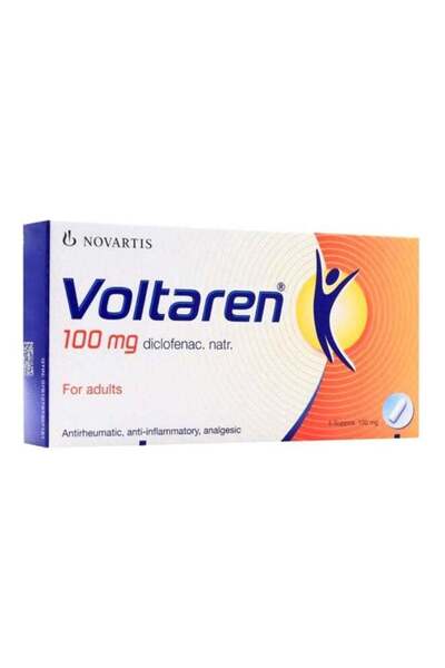 voltaren for Relieving Pain and Inflammation In The Body, 100Mg Suppositories...