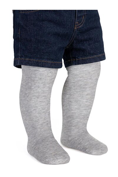 Civil Baby Plain 6-Pack Baby Boys' Tights - Gray