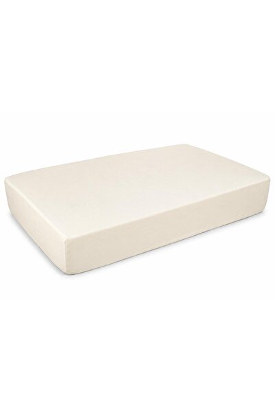 SafeMom Еластичен бебешки чаршаф 70x120 - Бежов