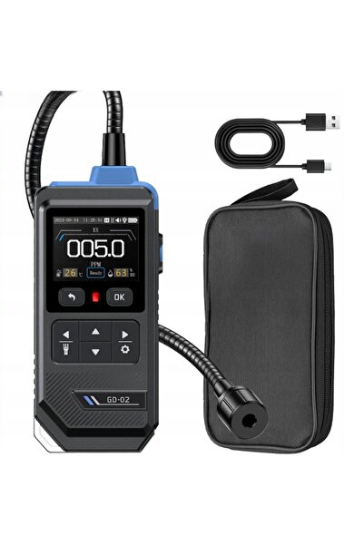 FNIRSI Detector de gaz GD-02, senzor de metan și propan, sondă pentru detecta...
