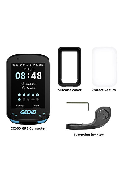 Choice4 جهاز كمبيوتر للدراجات CC600 مع شاشة ملونة ونظام ملاحة ذكي GPS لاسلكي