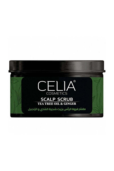 Celia مقشر فروة الرأس – زيت شجرة الشاي والزنجبيل 300 جرام
