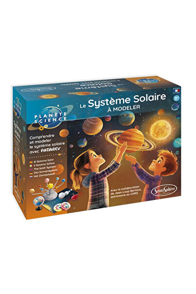 Sentosphere Set de experimente cu plastilină Patarev - Sistemul Solar -