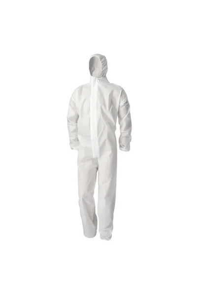 Renania Combinezon protectie chimica 1.5, din polipropilena, PURA, culoarea alb
