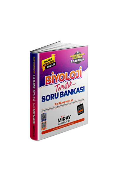 Miray Yayınları 2028 tyt maarif model tyt biyoloji soru bankası