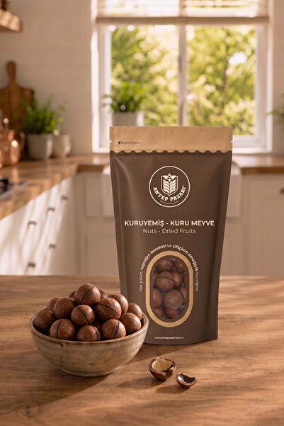 Antep Pazarı Kabuklu Makademya Fındığı - Kavrulmuş - 200g
