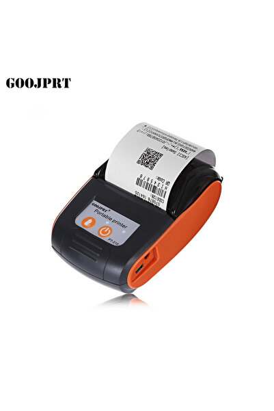 Genel Markalar GOOJPRT PT-210 58mm Mini Taşınabilir Şarjlı Bluetooth Termal F...