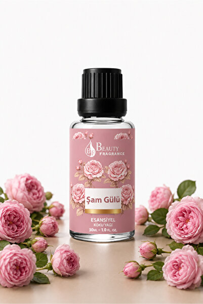 BF BEAUTY FRAGRANCE Şam Gülü Koku Yağı 30 ml - Buhurdanlık ve Difüzör İçin
