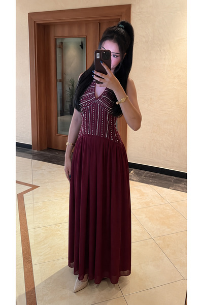 BYNAN فستان نسائي سهرة