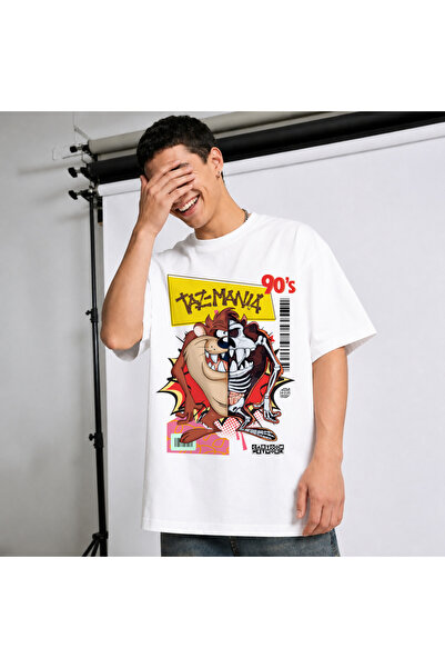 Ingift Tricou Unisex Oversize Personalizat Cartoon Street Wear Collection, 10...