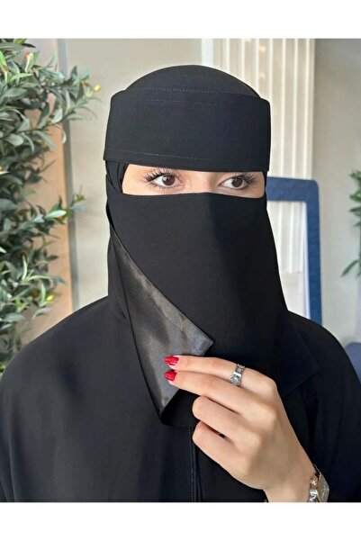 Rooz Medium Size Veil with Silk Lining, Large Korean Laser Fabric.