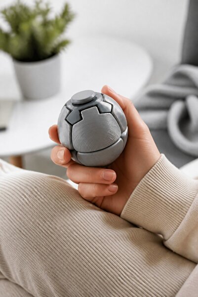 Pazarois Çevirmeli Stres Topu / Stres Oyuncağı / Spinner Ball