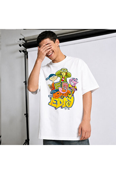 Ingift Tricou Unisex Oversize Personalizat Cartoon Street Wear Collection, 10...