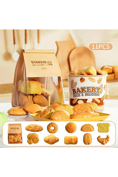 Choice A Children Pretend Play Kitchen Toys Sets Simulation Dessert Bread Foo...