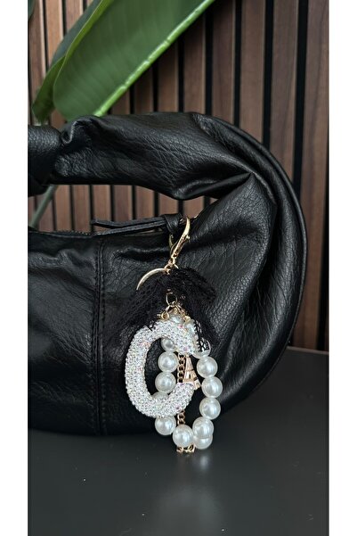 Rüya Letter C Bag Charm and Keychain
