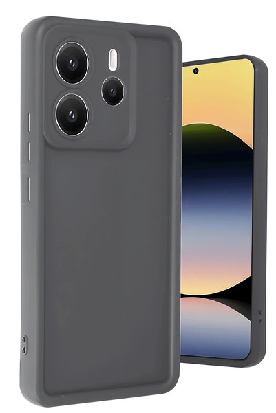 New Face Aconcept Redmi Note 14 4g Case Viera Silicone (114511) - Gray