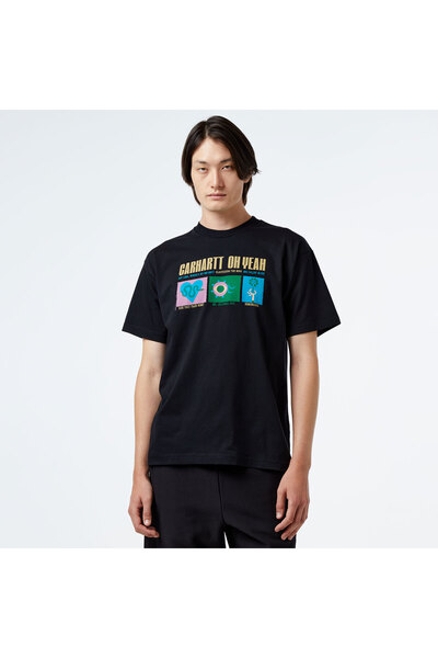 Carhartt WIP S/S Oh Yeah Erkek Siyah T-Shirt