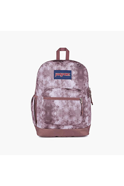 Jansport حقيبة ظهر مطبوعة مع جيب للابتوب - 26 لتر