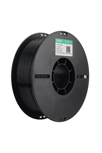 eSun Petg-Basic Siyah Filament 1,75 mm 1 kg Ams Uyumlu Plastik Makara