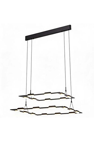 Siera Komli Chandelier 99W Square Two-Tier 75+60cm 121680