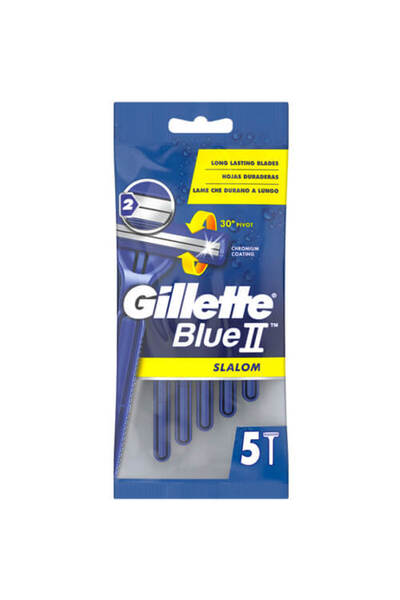 Gillette ΞΥΡΑΦΑΚΙΑ BLUE II (5τεμ.) - (SLALOM)