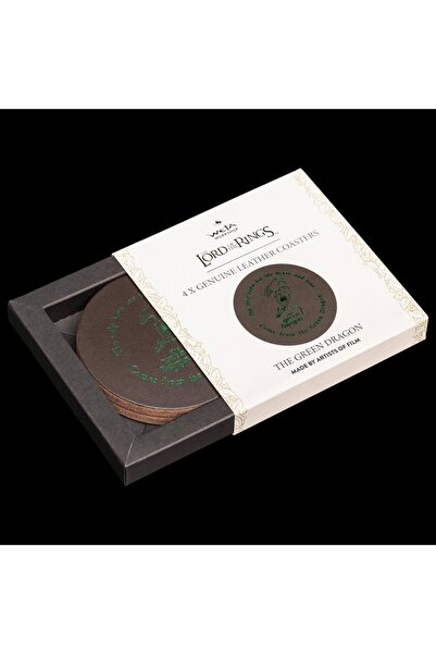 Weta Workshop Lord of the Rings Coaster 4-Pack The Green Dragon