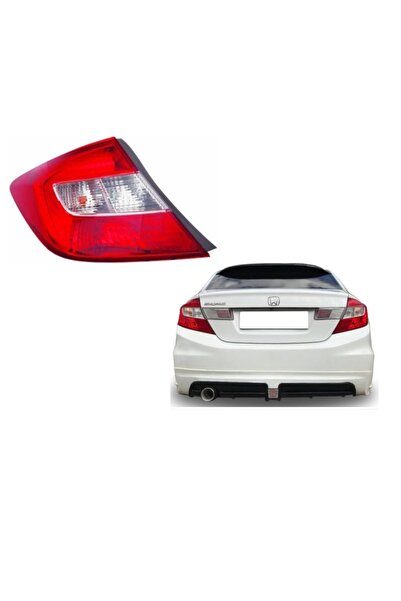 Genel Markalar Honda Civic 2012-2015 FB7 Stop Lambası Arka Stop Dış Sol