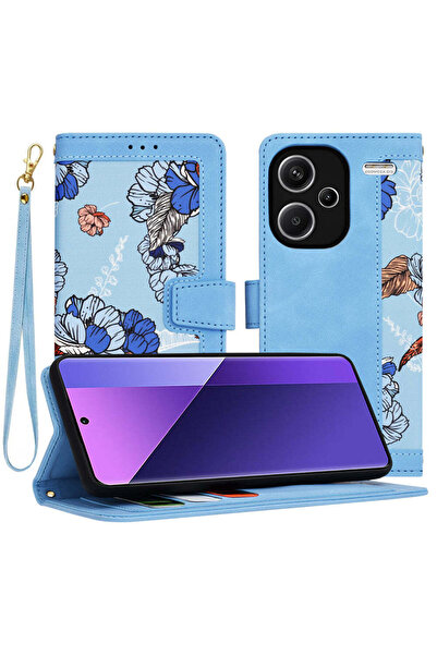 Techsuit Husă pentru Xiaomi Redmi Note 13 Pro+ 5G - FlipCraft - Albastru Vibrant