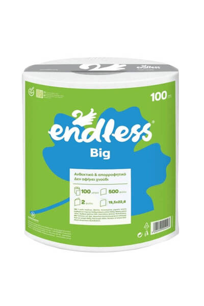 Endless ΧΑΡΤΙ ΚΟΥΖΙΝΑΣ ΡΟΛΟ 950gr (100m) - (POINT ΤΟ POINT)