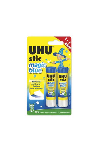 Uhu ΚΟΛΛΑ STIC MAGIC 2x8.2gr