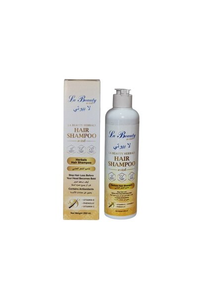 caris gold ae La Beauty Herbal Hair Shampoo 250ml