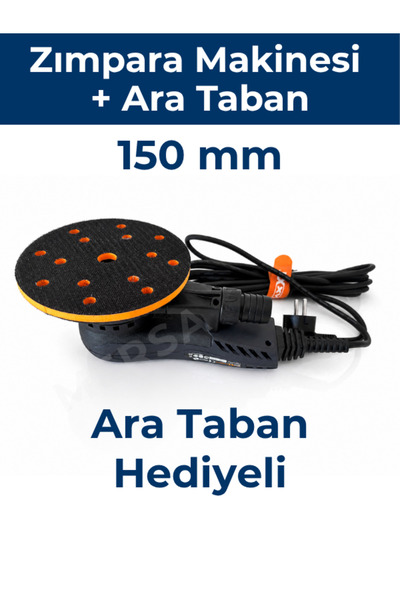 Maxxt Zımpara Makinesi 150 mm - Brushless Eksantrik 350 W – Ara Taban Hediyel...