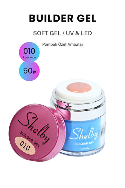 SHELBY 10 - 50 Gr. YENİ BASMALI BUILDER GEL
