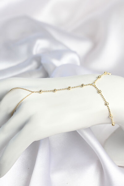 Mega Bazaar Brass Gold Color Dorika Model Women's Şahmeran