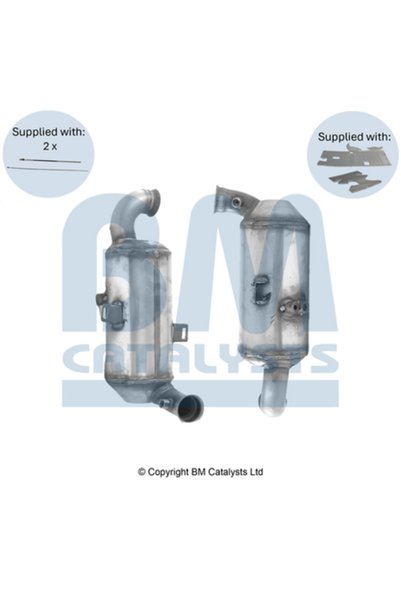 BM CATALYSTS Filtru de Particule Diesel Citroen Jumpy Ii Fiat Scudo Peugeot E...